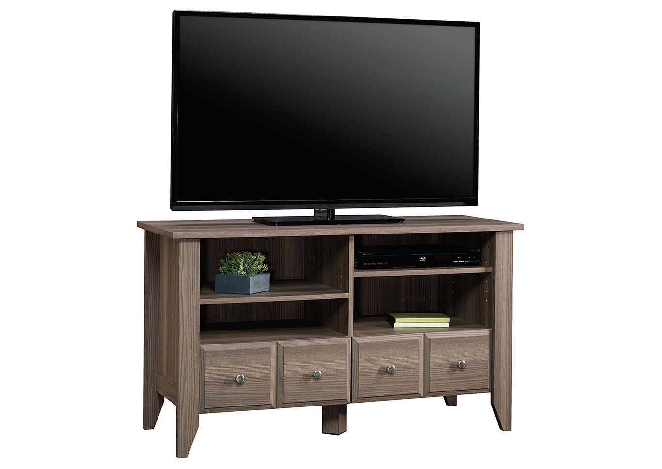 Shoal Creek Panel Diamond Ash Tv Stand,Sauder